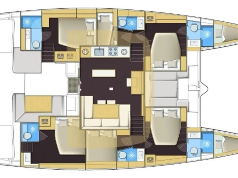 Pronájem jachty v Port d'Andratx -Lagoon Lagoon 52 F na Samboatu
