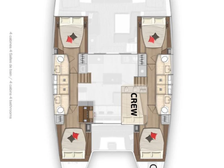 Pronájem lodi Lagoon Lagoon 50F v Marina (City) na Samboatu