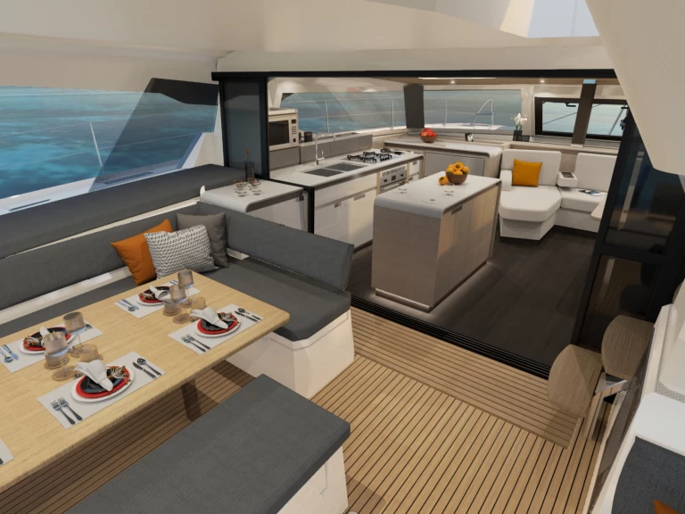 Pronájem Katamarán Fountaine Pajot s licencí