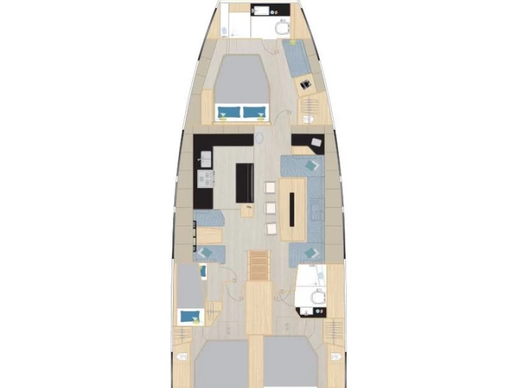 Pronájem Plachetnice Hanse s licencí