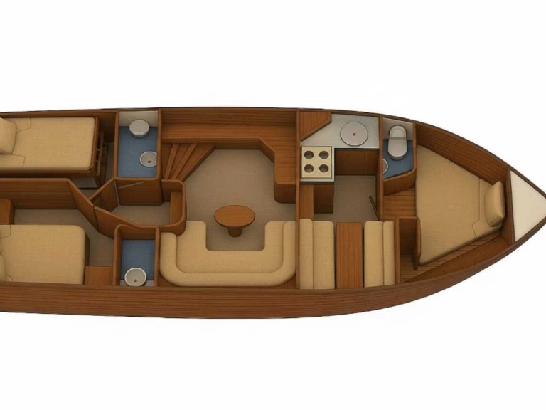 Pronájem lodi Waren (Müritz) lákavé ceny Aqua Yacht 1200