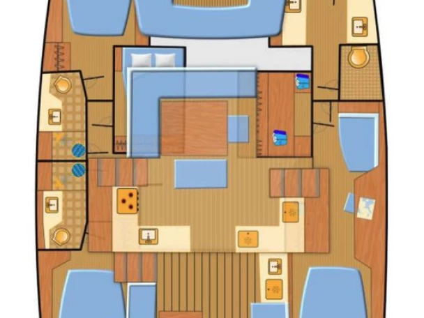 Pronajmout Katamarán se skipperem či ne Lagoon v Pula