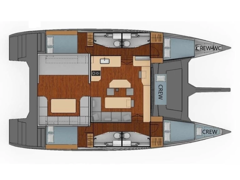 Katamarán k pronájmu v Split za nejlepší cenu