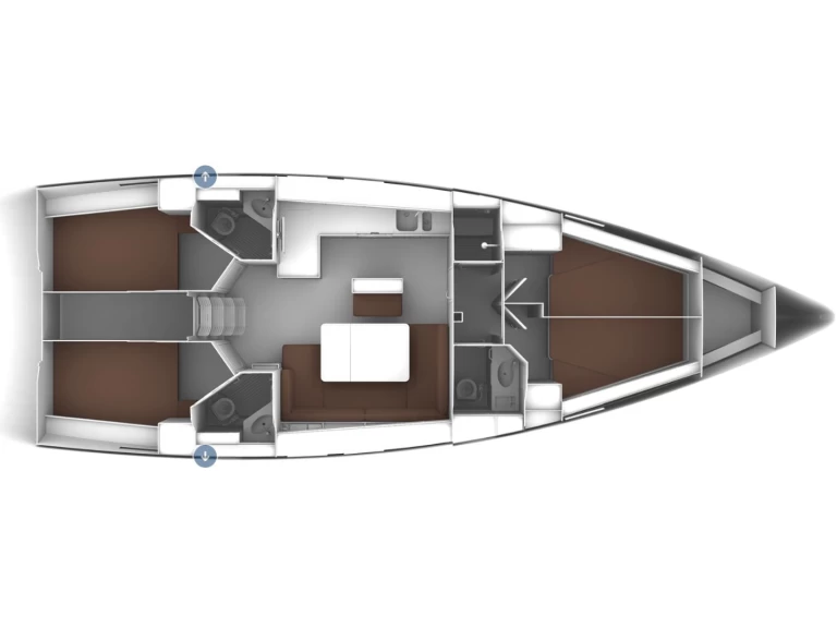 Bavaria Bavaria Cruiser 46[G] jednotlivci a charterové společnosti v Harstad