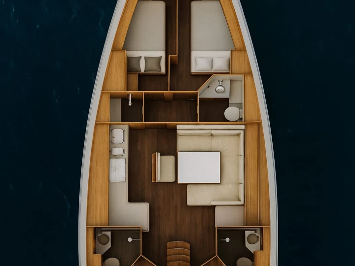 Pronájem Plachetnice v Heiligenhafen -Bavaria Cruiser 45