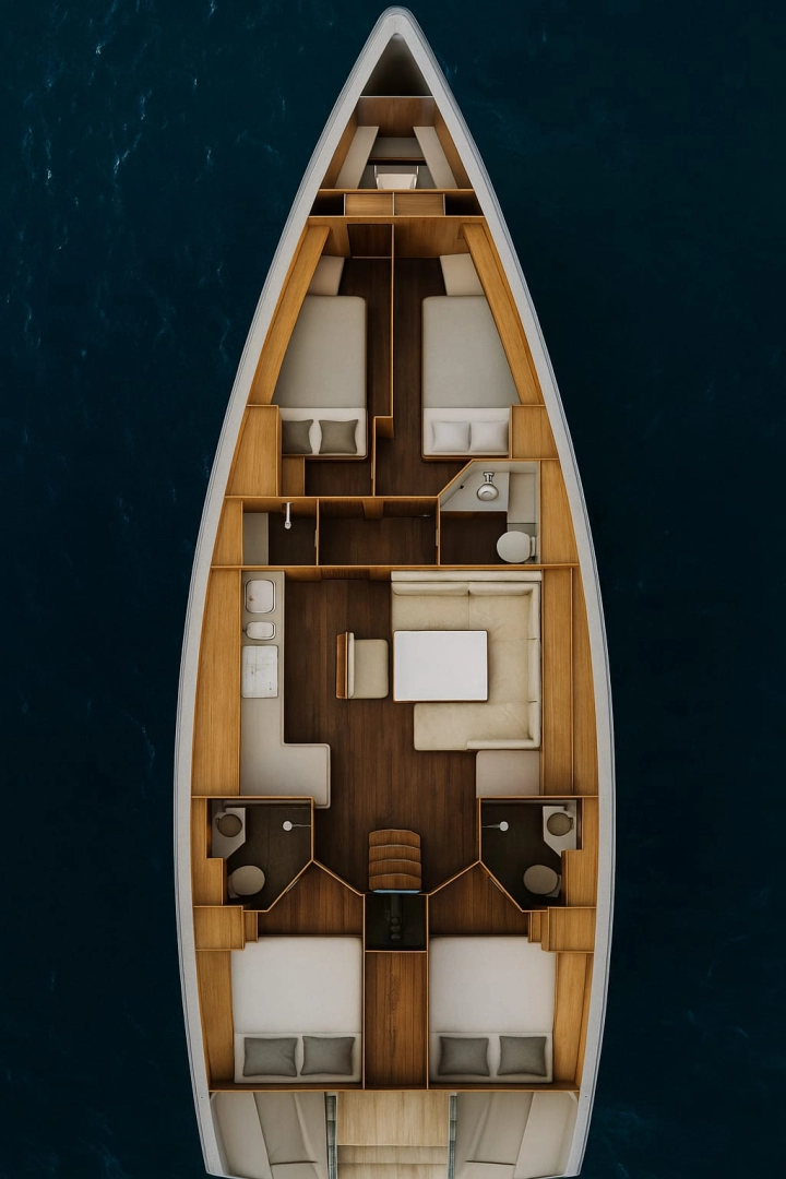 Pronájem Plachetnice v Heiligenhafen -Bavaria Cruiser 45