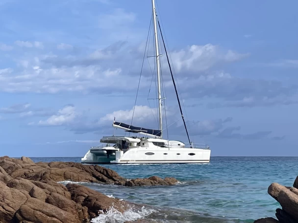 Pronájem lodi Fountaine Pajot Salina 48 Evolution v Porto-Vecchio na Samboatu