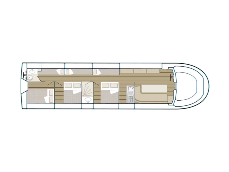 Pronajmout si Nicols Yacht Classic Groupe 6-11 p. v Sablé-sur-Sarthe