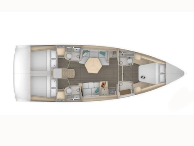 Dufour Dufour 44 jednotlivci a charterové společnosti v Palermo