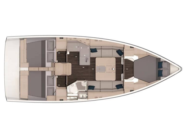 Pronájem lodi Procida lákavé ceny Dufour 37