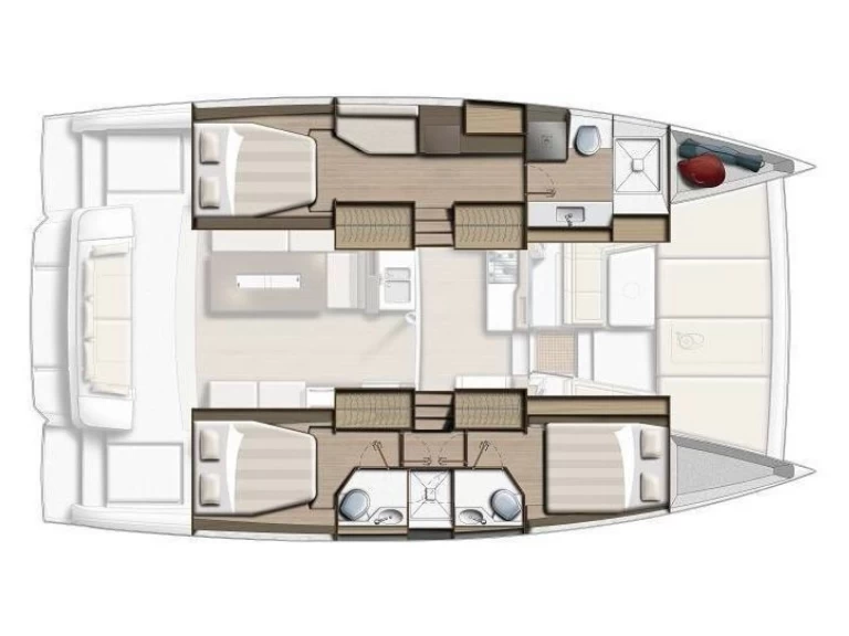 Pronájem Katamarán Bali s licencí