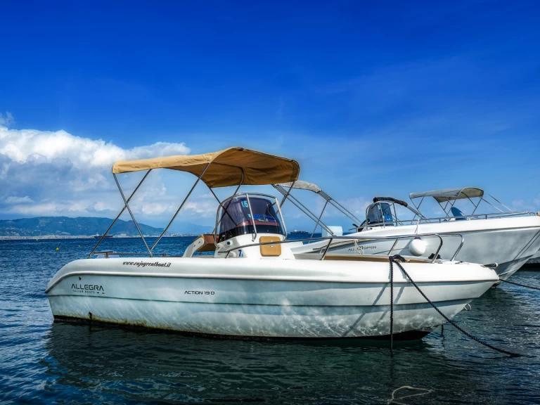 Pronajmout si Allegra Boats All 19 Open v Cetara