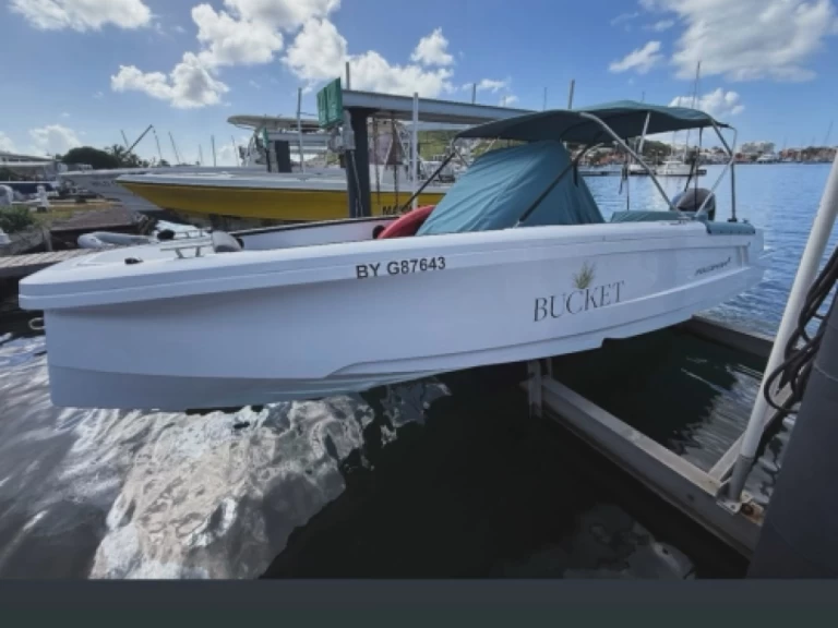 Axopar 22 jednotlivci a charterové společnosti v Gustavia