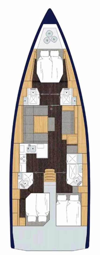 Pronájem lodi Bavaria Bavaria C45 Holiday v Murter-Kornati na Samboatu