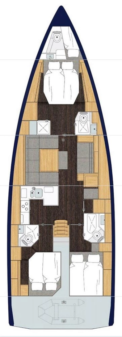 Pronájem lodi Göcek  lákavé ceny Cruiser 50