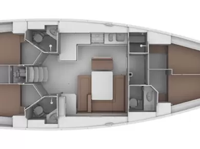 Pronajmout si Bavaria Cruiser 46 v Tropea