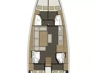 Pronájem Plachetnice v Palma de Mallorca -Dufour Dufour 460 Grand Large