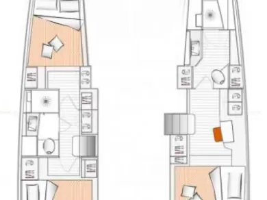 Pronájem Katamarán Excess s licencí