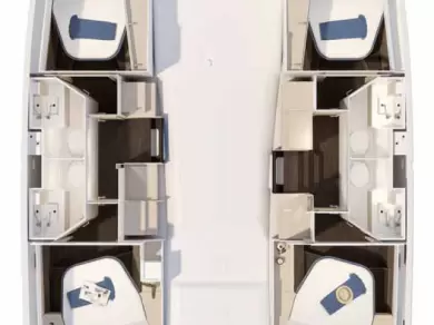 Pronajmout si Fountaine Pajot Fountaine Pajot FP 41 Quatuor 4 v Trogir