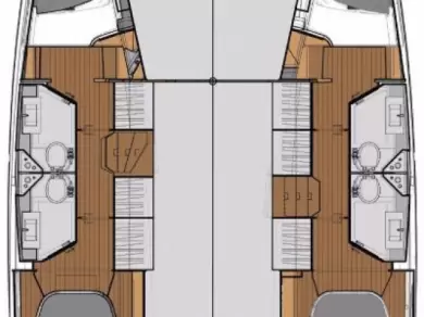 Pronájem jachty v Pula -Fountaine Pajot Lucia 40 na Samboatu