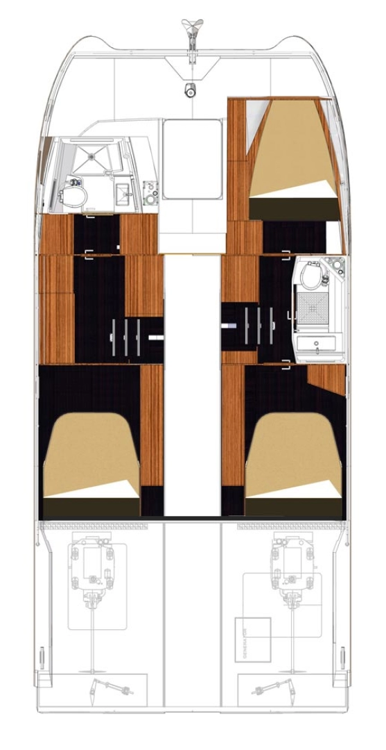 Pronajmout si Fountaine Pajot Fountaine Pajot MY 37 v Šibenik 