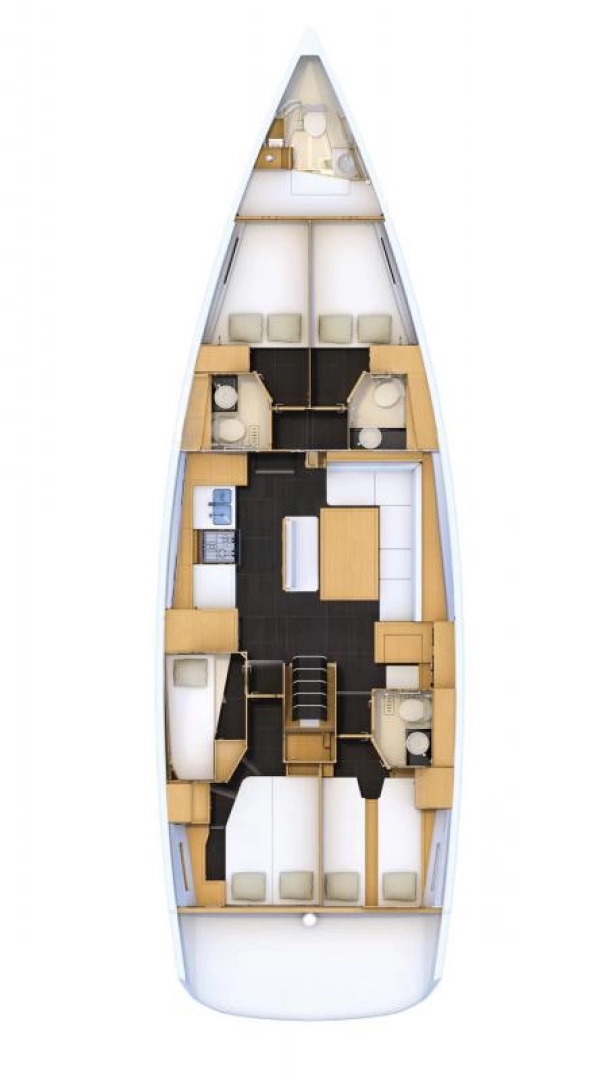 Pronájem jachty v Castellammare di Stabia -Jeanneau Jeanneau 54 na Samboatu