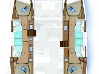 Pronajmout si Lagoon Lagoon 46 v Šibenik 