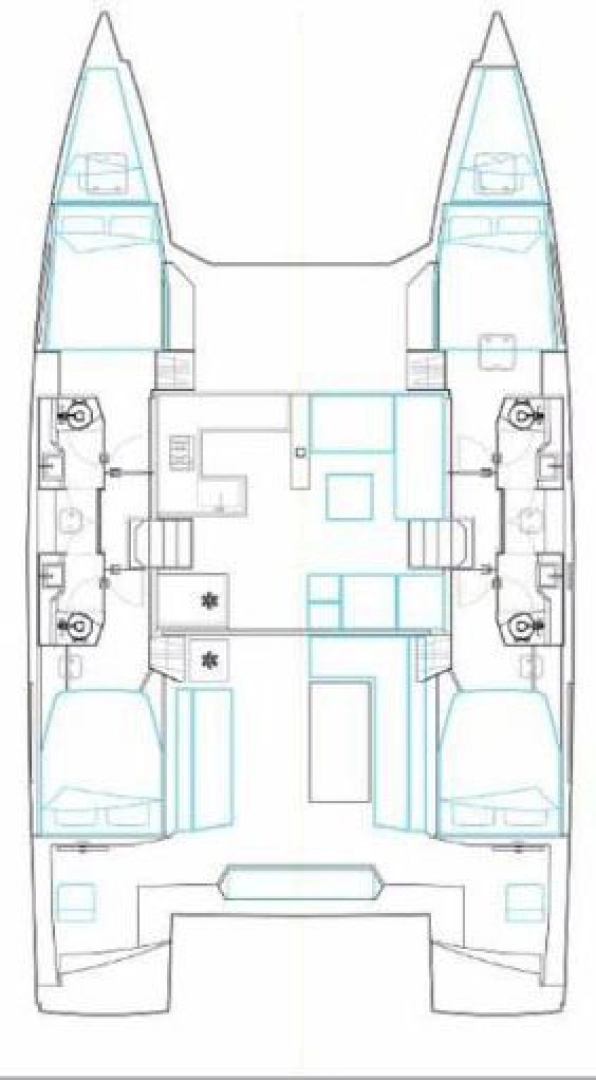 Pronajmout si Nautitech Nautitech 46 Fly v Pula