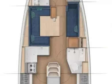 Pronajmout si Jeanneau Sun Odyssey 380 Performance - 3 cab. v Biograd Na Moru