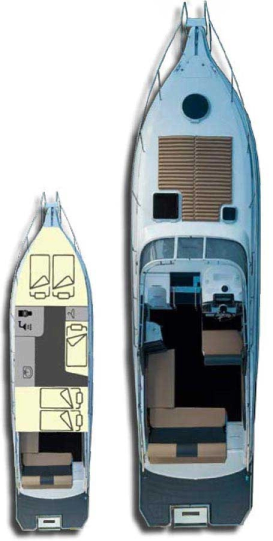 Pronájem lodi Öchsner-boote Öchsner SRX30 v Jezera na Samboatu