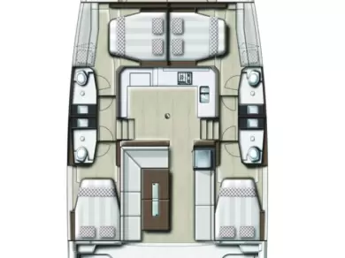 Pronájem lodi Bali Bali Catspace Voile v Sant Antoni de Portmany na Samboatu