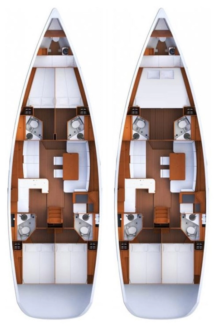 Pronájem Plachetnice v Palma de Mallorca -Jeanneau Jeanneau 53