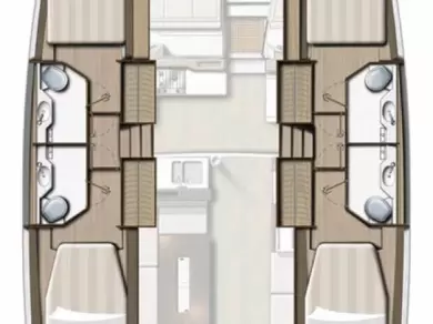 Pronájem jachty v Palma de Mallorca -Bali Bali 4.2 na Samboatu