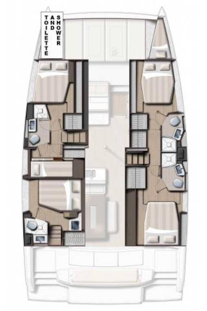 Pronájem lodi Bali Bali 4.6 v Road Town na Samboatu