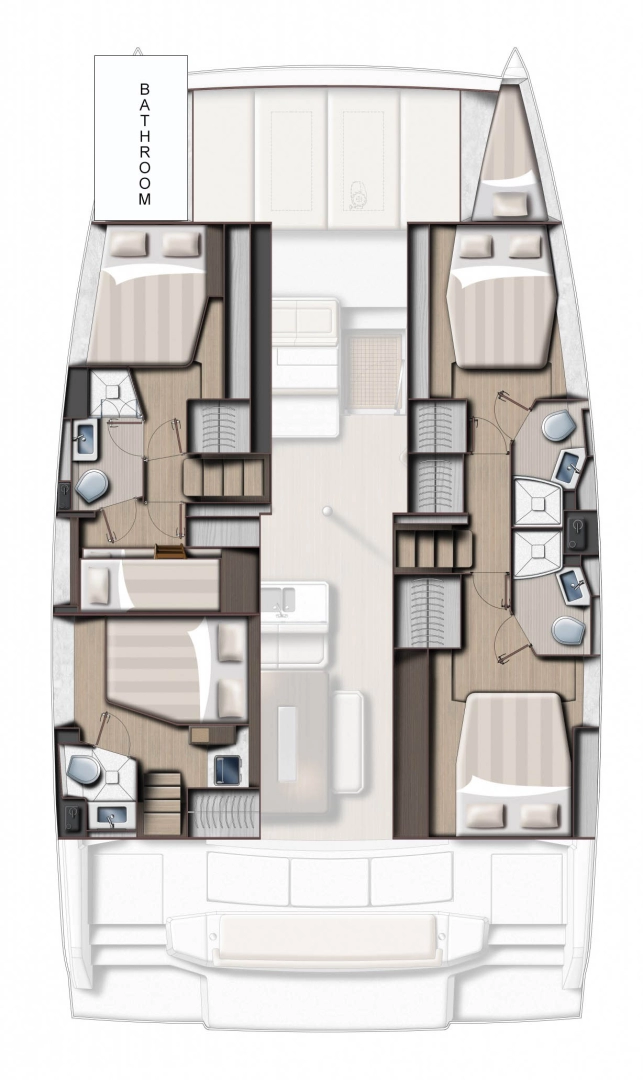 Pronajmout Katamarán se skipperem či ne Bali v Marsh Harbour