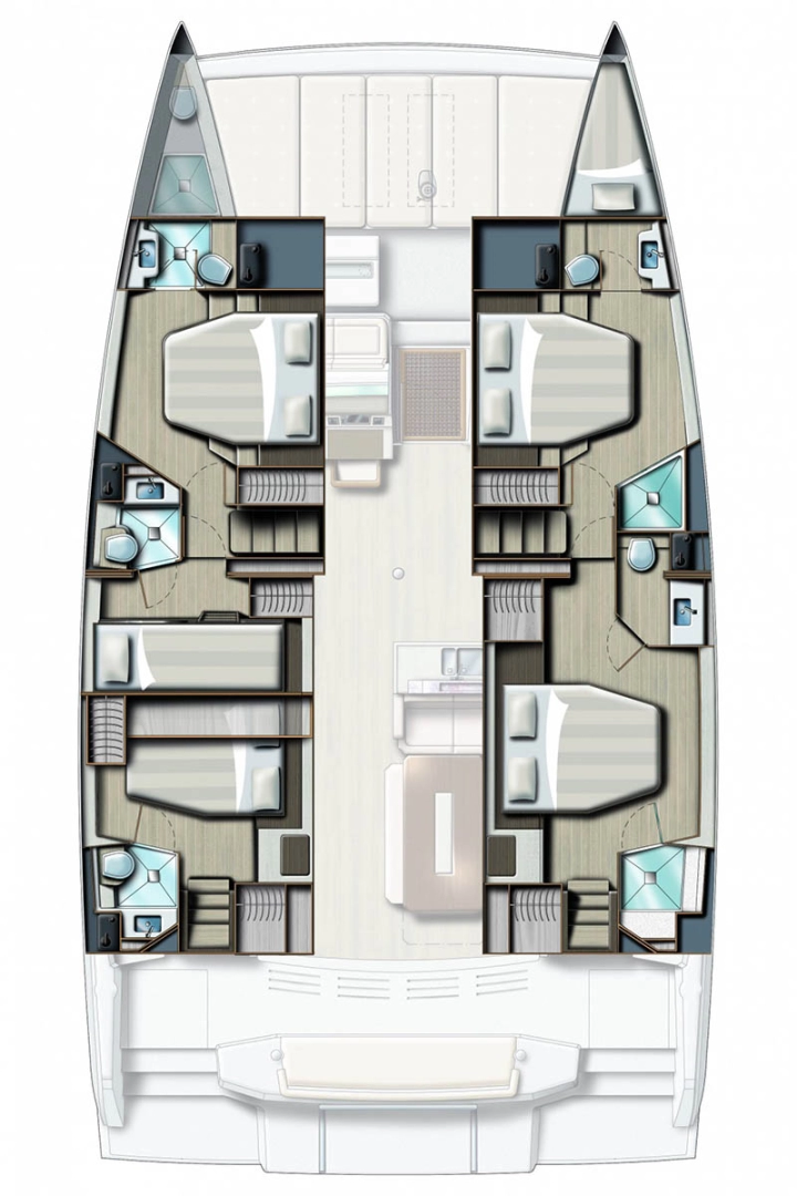 Pronájem jachty v Marsh Harbour -Bali Bali 4.8 na Samboatu