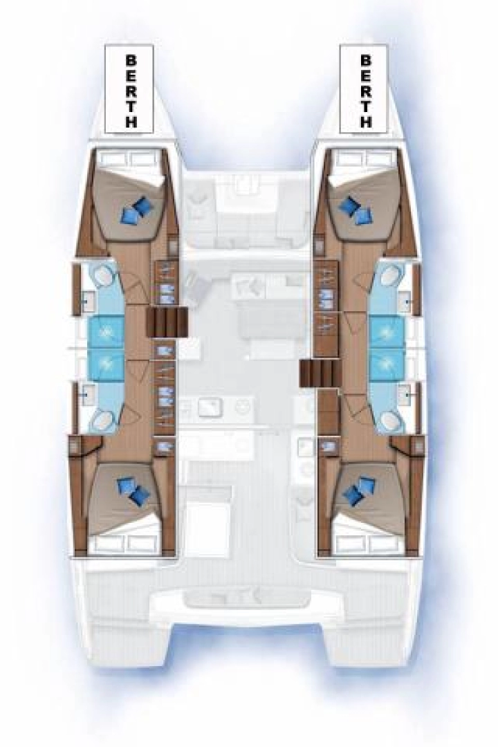 Pronájem lodi Donji Seget lákavé ceny Lagoon 46
