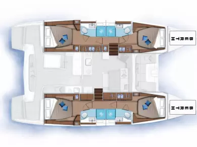 Pronájem jachty v Road Town -Lagoon Lagoon 46 na Samboatu