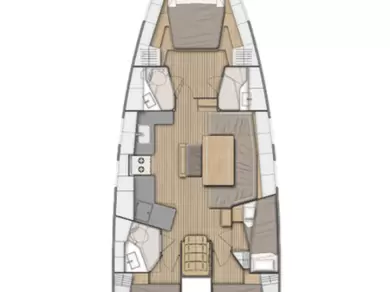 Pronájem lodi Bénéteau Oceanis 46.1 v Donji Seget na Samboatu