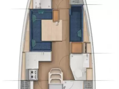 Pronájem lodi Jeanneau Sun Odyssey 380 v Göcek  na Samboatu