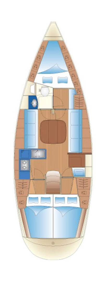 Pronájem Plachetnice Bavaria s licencí