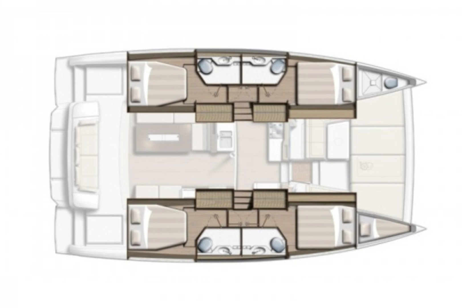 Pronájem lodi Biograd Na Moru lákavé ceny Bali 4.2