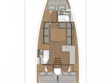 Pronájem Plachetnice v Biograd Na Moru -Dufour Dufour 390 GL