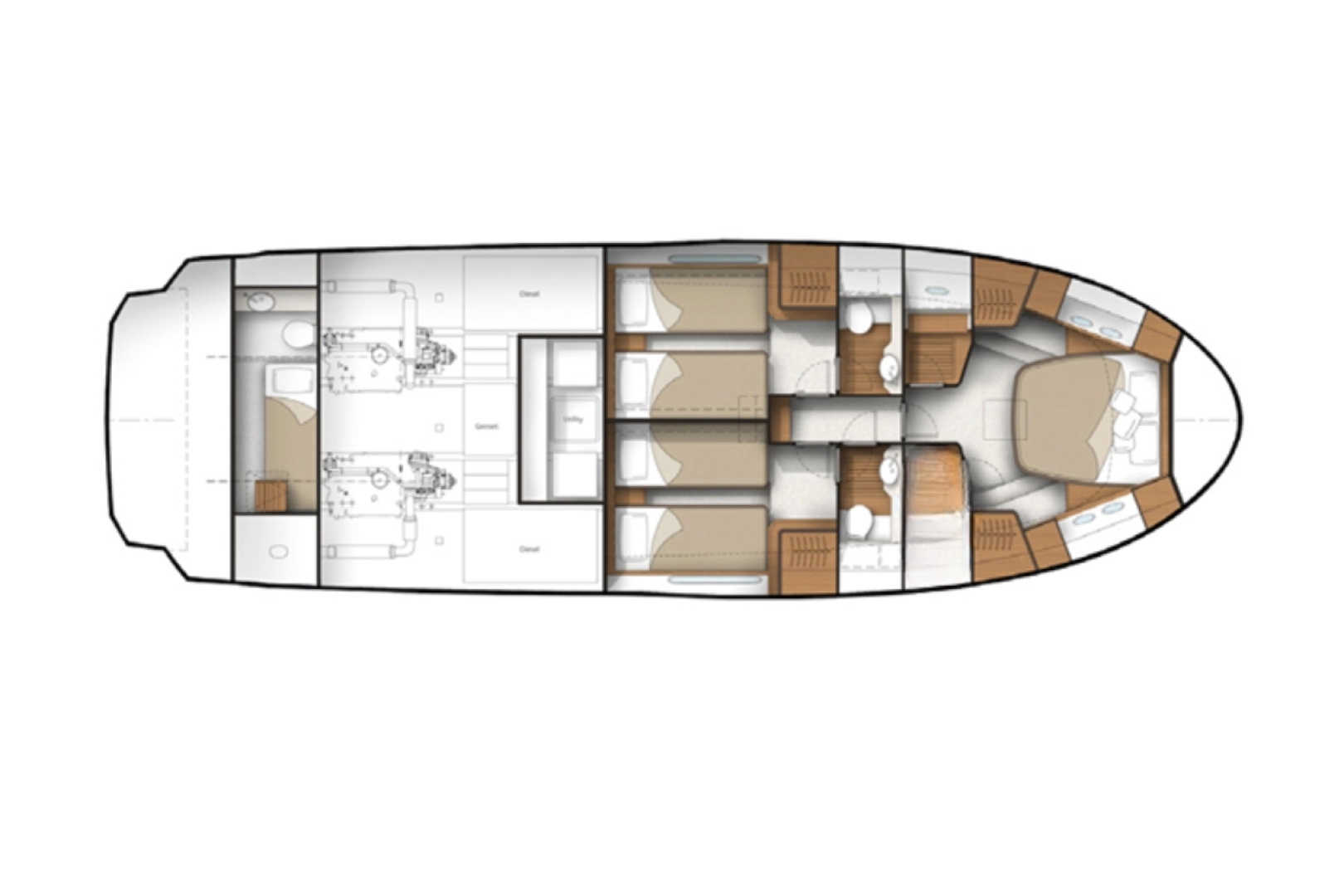 Pronájem Jachta Greenline Yachts s licencí
