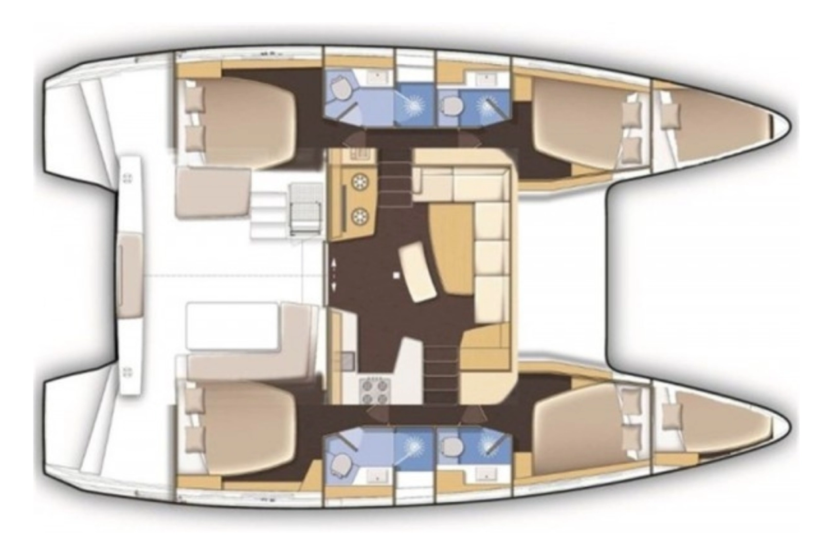 Pronájem lodi Lagoon Lagoon 42 v Biograd Na Moru na Samboatu