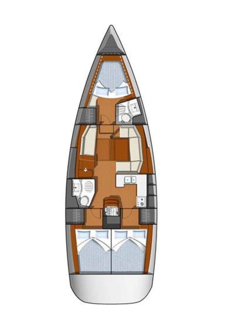 Pronajmout si Jeanneau Sun Odyssey 419 v Lavrio