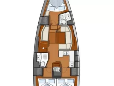 Pronajmout si Jeanneau Sun Odyssey 419 v Lavrio
