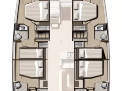 Pronájem Katamarán v Alimos -Bali Bali 4.8