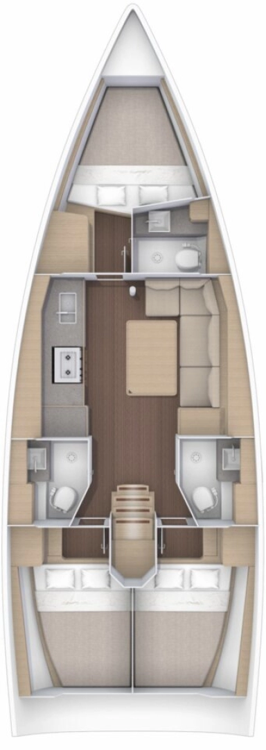 Pronájem lodi Kos lákavé ceny Dufour 390 GL