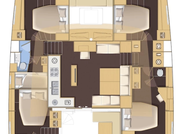 Pronájem lodi Lagoon Lagoon 52 F v Gouvia na Samboatu